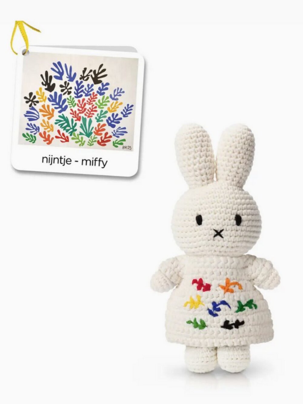 Miffy in her La Gerbe Matisse Inspired Dress